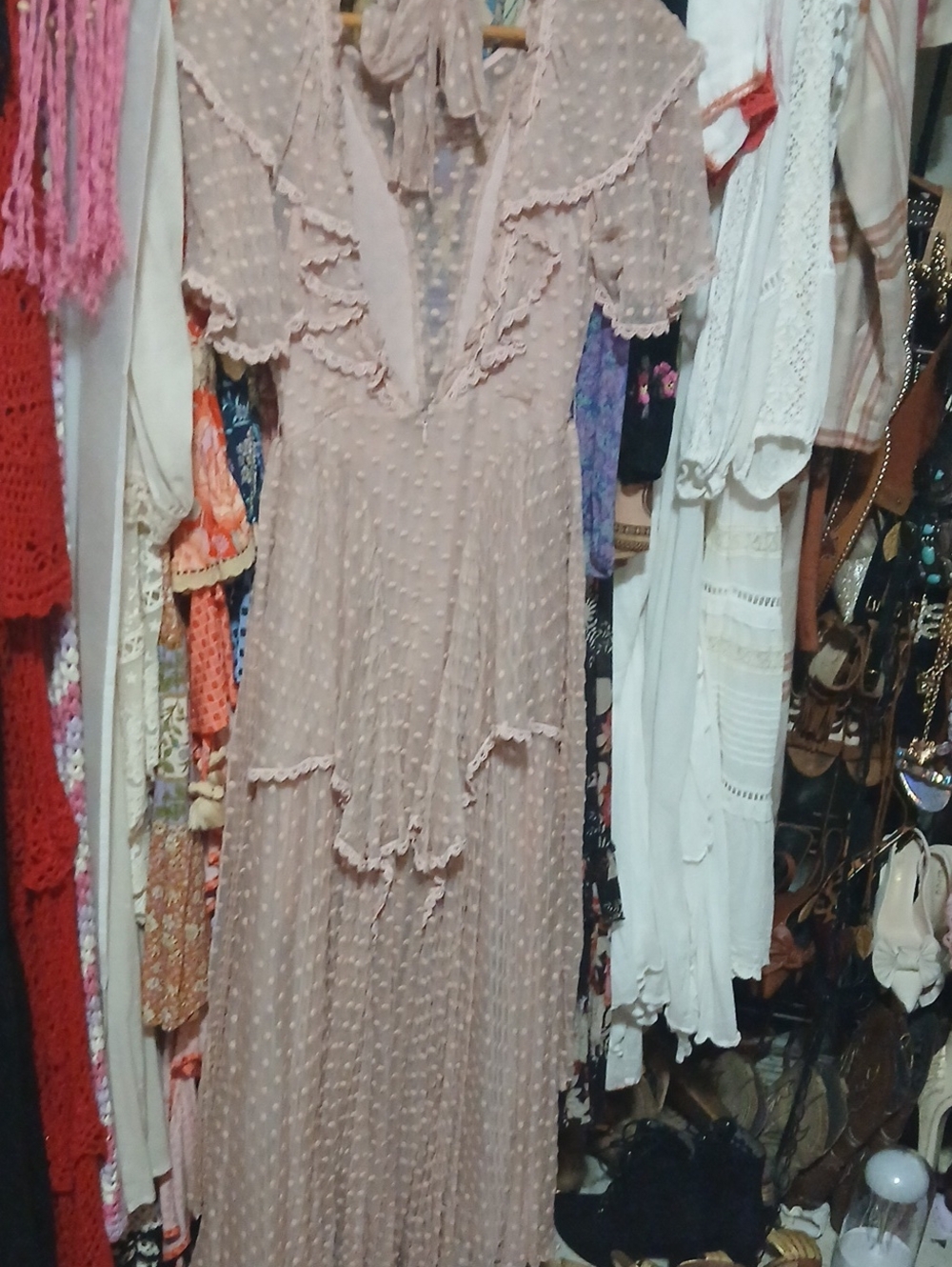Spell Zoe Silk Gown - Picture 2 of 2